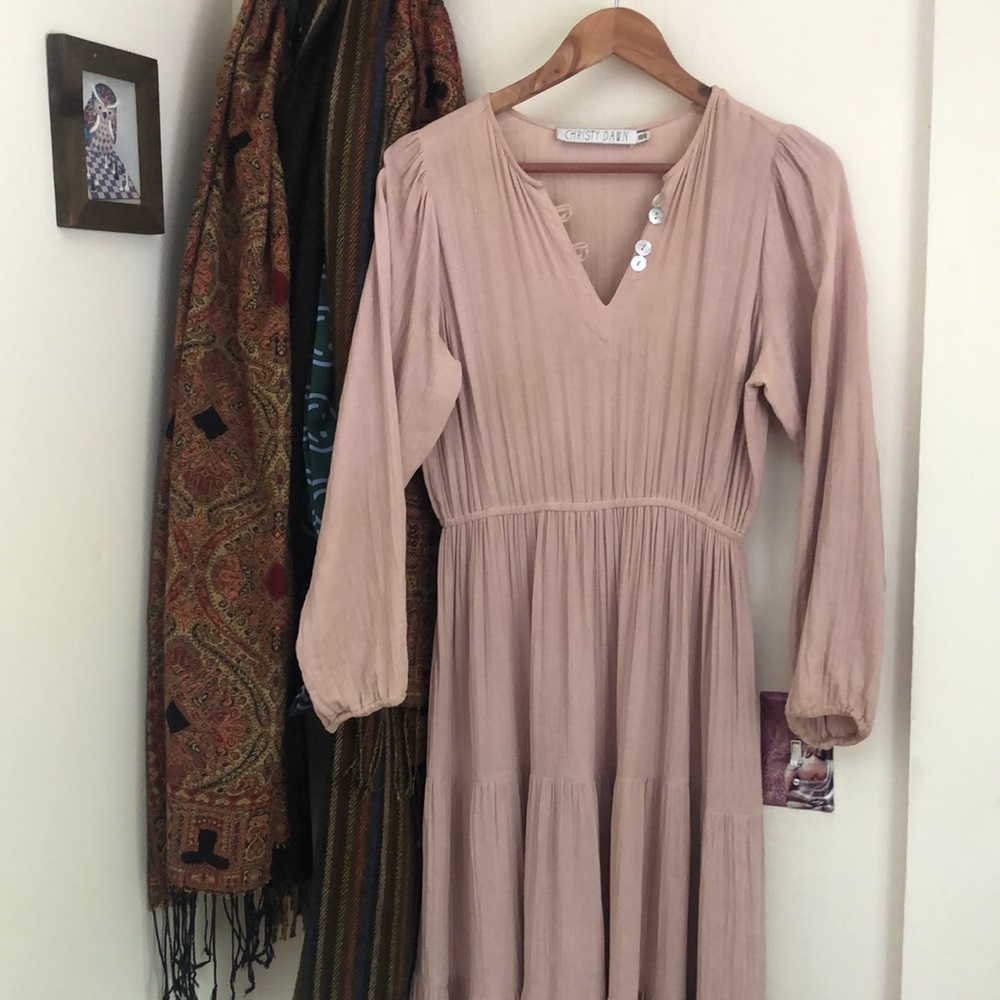 Christy Dawn River dress in cotton gauze